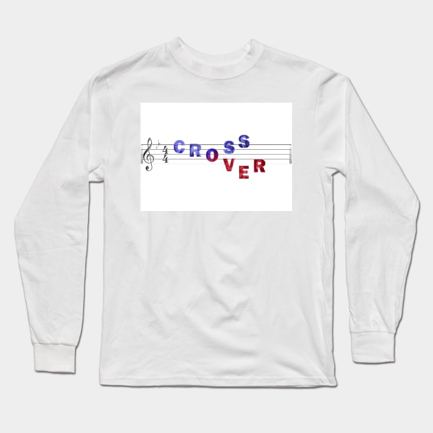 Crossover Long Sleeve T-Shirt by Colin-Bentham